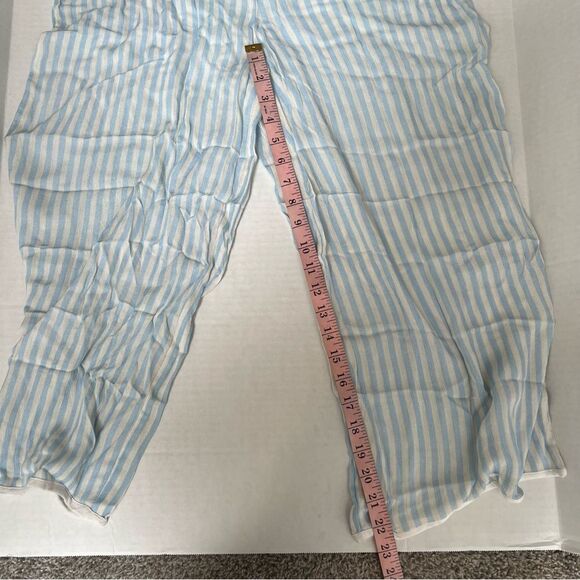 NWT Tularosa Jaqueline Jumpsuit in Blue Stripe | size L - Picture 11 of 11